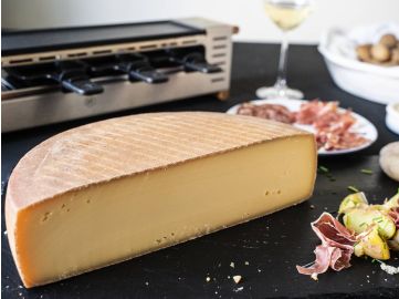 Raclettekäse | Cremeux Savoie GERÄUCHERT | Halber Laib (rund) | 2,3 kg