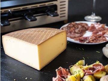 Raclettekäse | Cremeux Savoie GERÄUCHERT | Viertel Laib (rund) | 1,1 kg