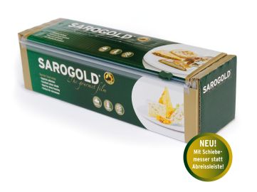 SAROGOLD | Aromaschutzfolie - Frischhaltefolie | 30cm x 300 Meter