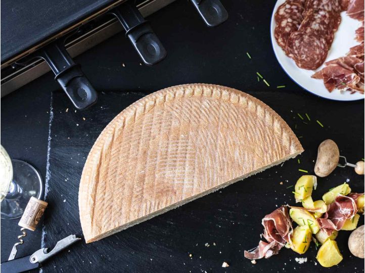 Raclettekäse Ziegenmilch | TOMME DE CHEVRE | Ganzer Laib | 5 kg Laib