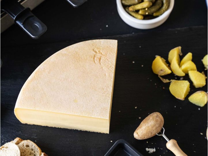 Schweizer Raclettekäse | RACLETTE SWISS | Viertel Laib (rund) | 1,20 kg