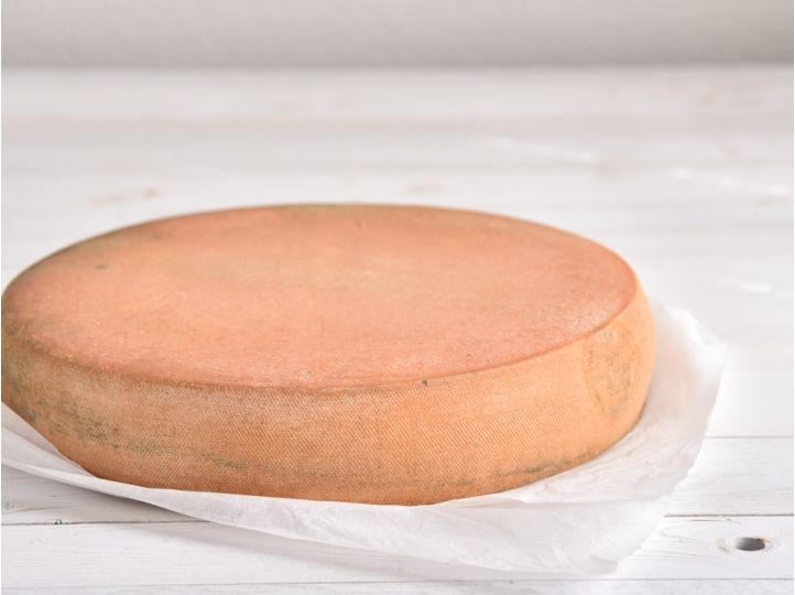 Morbier Käse Ascheschicht Frankreich