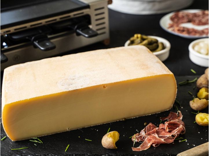 Schweizer Raclettekäse | RACLETTE SWISS | Ganzer Laib (eckig) | 5,60 kg