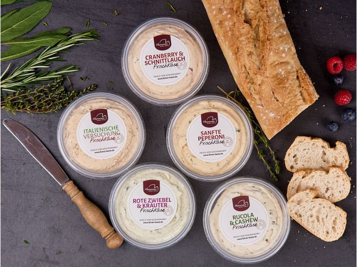 1x Sorte Frischkäse | 125g Becher