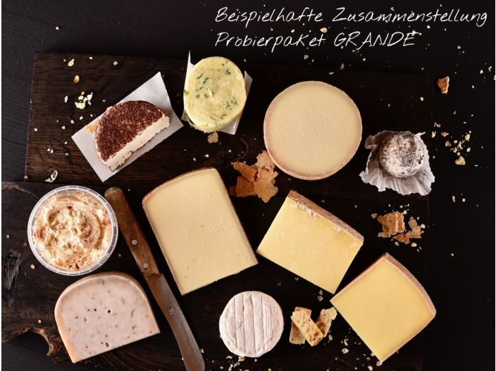 Probierpaket | Käseset 'Überraschungsauswahl' | GRANDE 9 - 12 Sorten 1500g