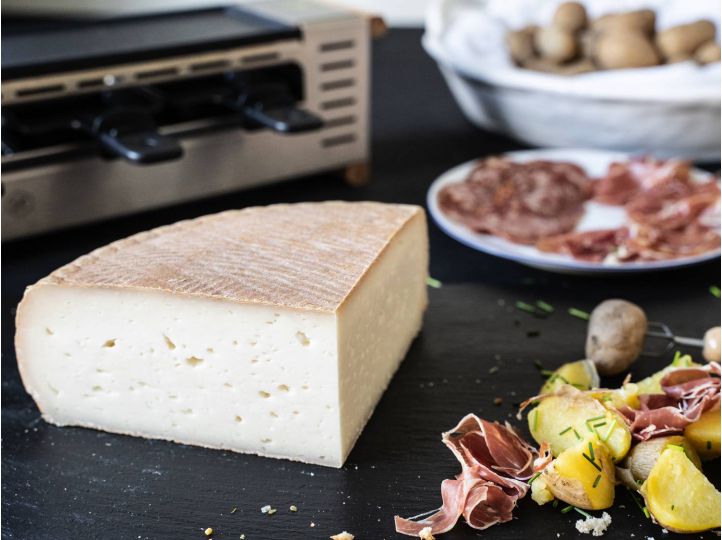 Raclettekäse Ziegenmilch | TOMME DE CHEVRE | Viertel Laib | 1250g 1/4 Laib
